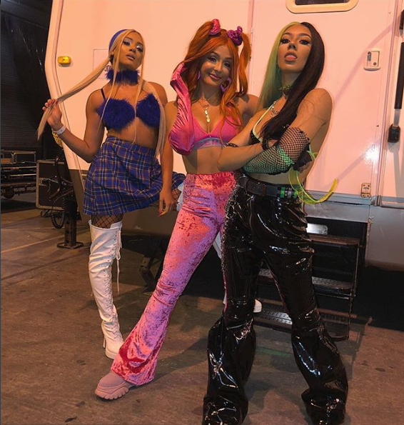 M.O as the Powerpuff Girls