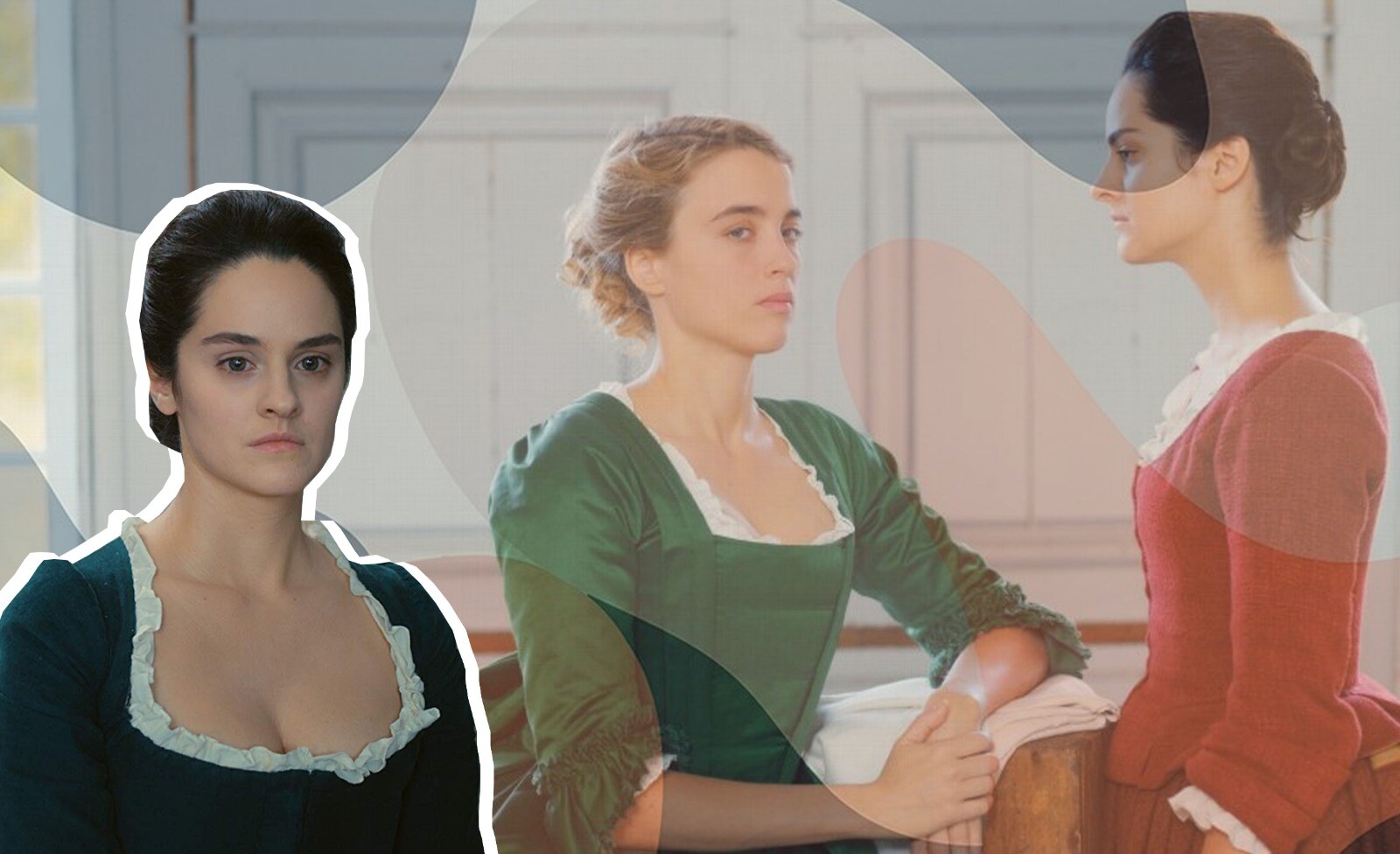 Noémie Merlant and Adéle Haenel