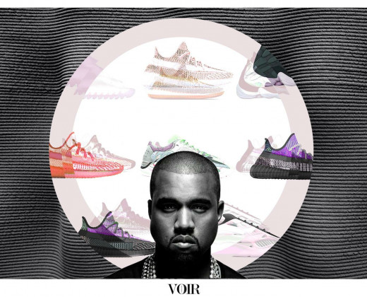 Kanye West and Yeezy shoes