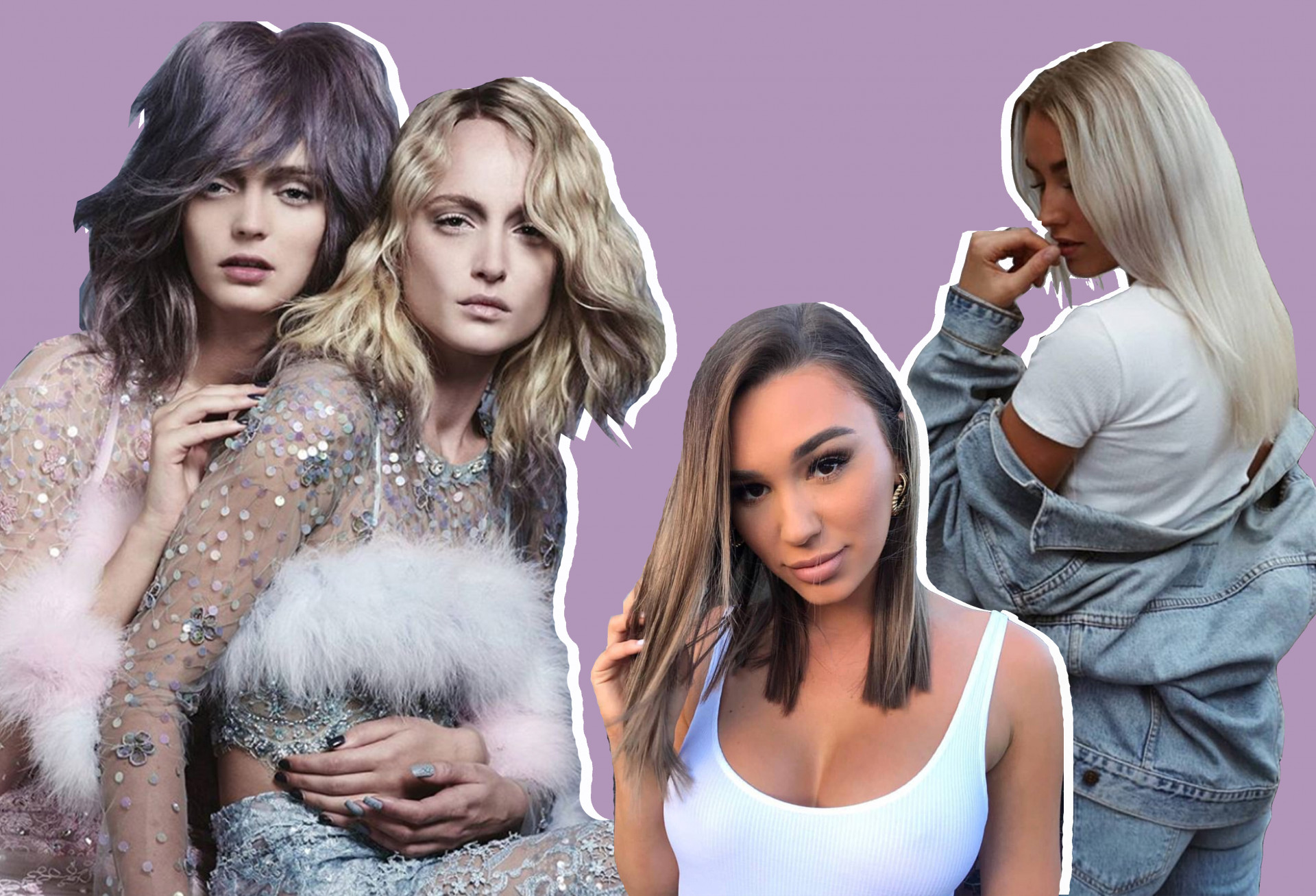 Images from @fudgehair on Instagram