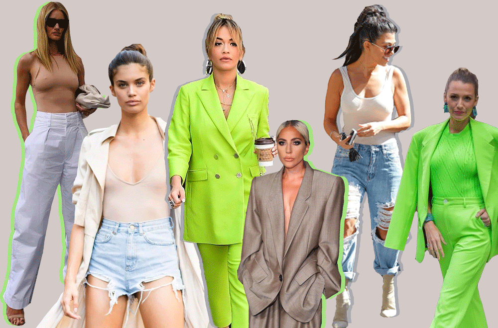 Rosie Huntington-Whiteley, Sara Sampaio, Rita Ora, Lady Gaga, Kourtney Kardashian and Blake Lively