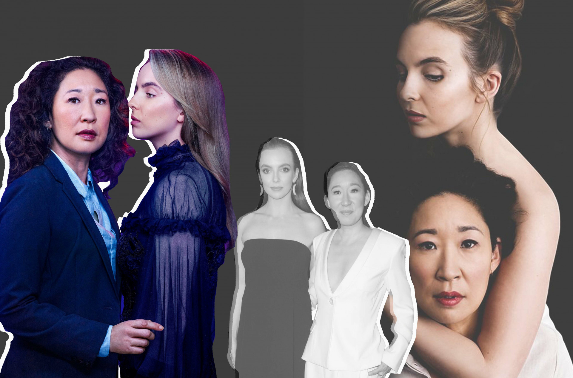 Sandra Oh and Jodie Comer from Killing Eve