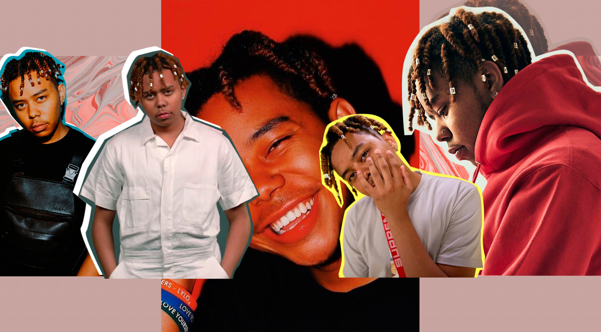 Collage of YBN Cordae