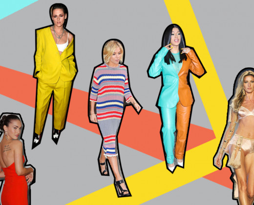 Megan Fox, Kristen Stewart, Sienna Miller, Cardi B and Gisele Bündchen