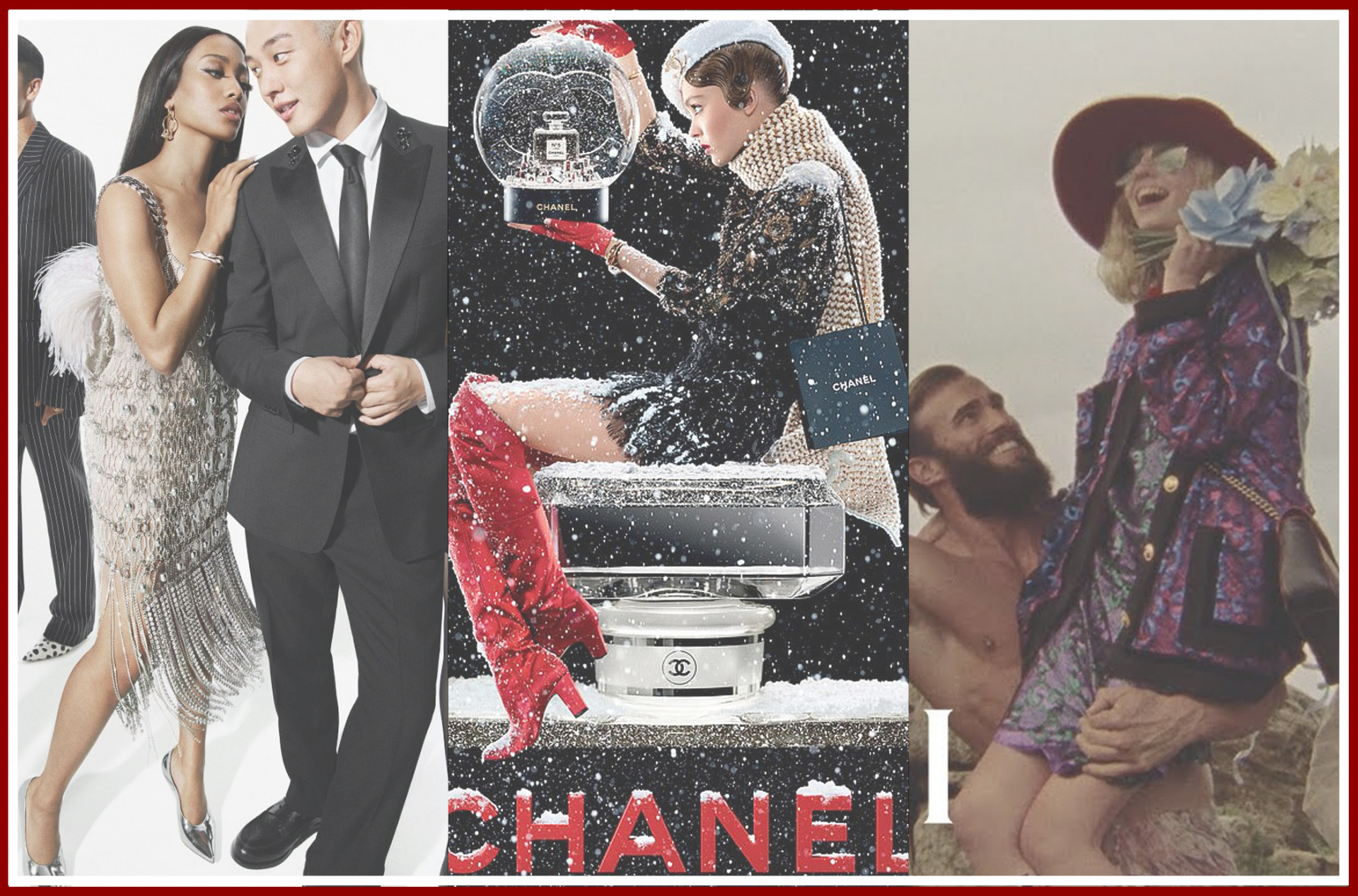 Burberry, Chanel No.5 and the Gucci Christmas 2019 Campaigns