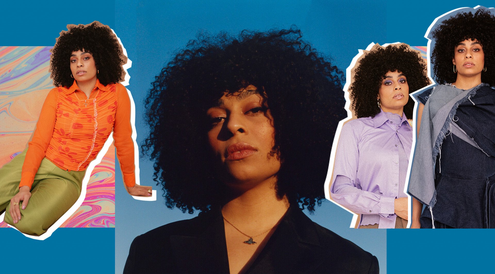 Collage of Celeste