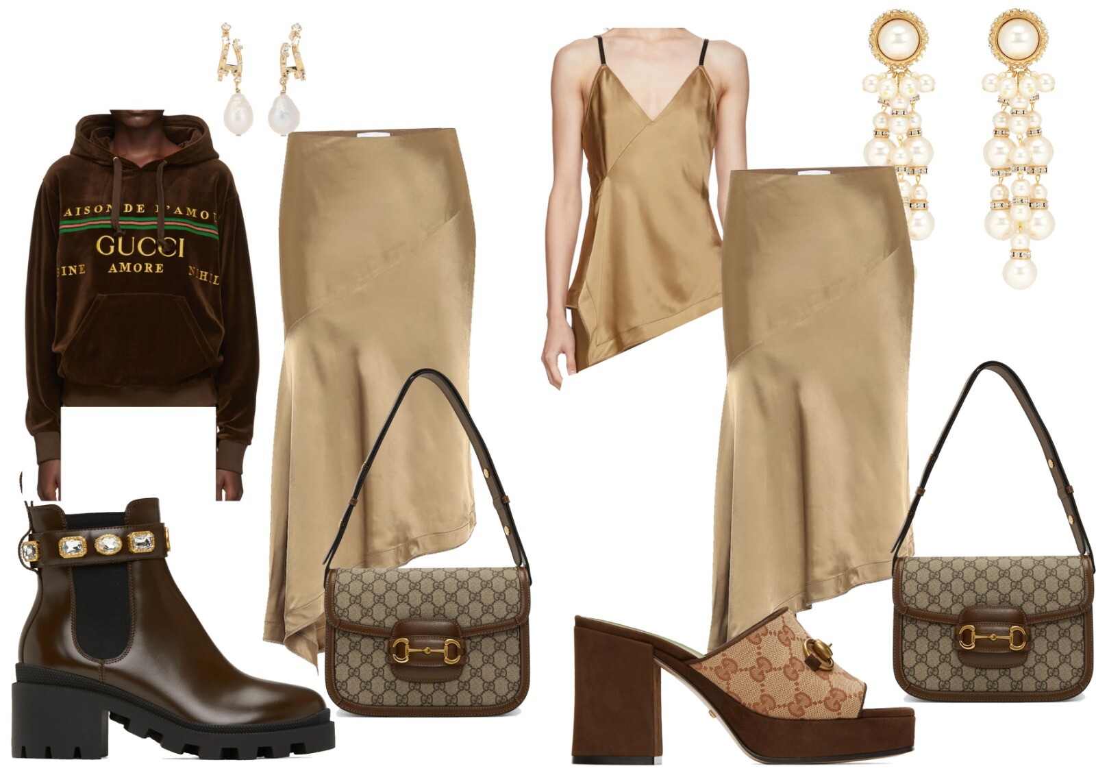 Helmut Lang, Gucci, Givenchy, Alessandra Rich