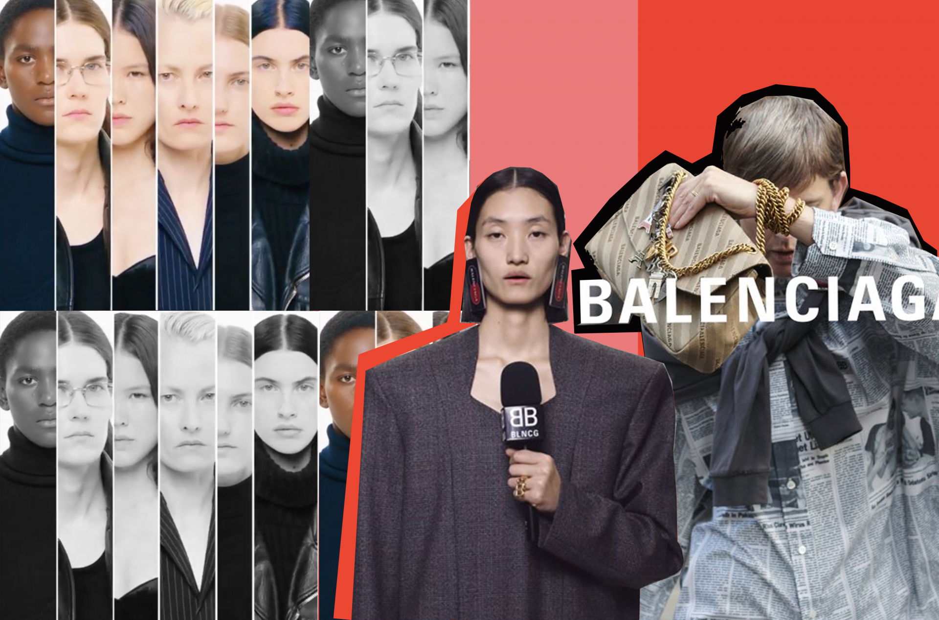 Images from Official Balenciaga Campaign