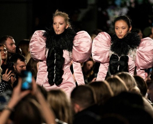 London Fashion Week AW202 images via WILL OLIVER/EPA-EFE/Shutterstock