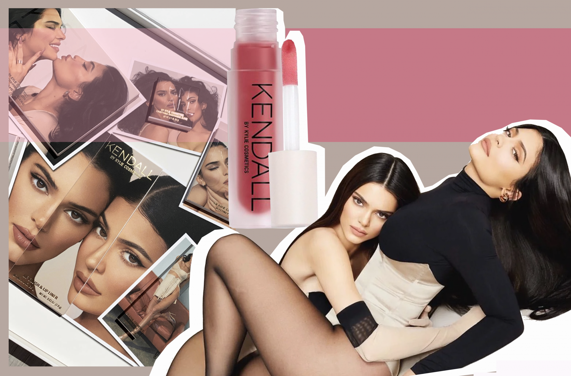 Kendall and Kylie Jenner from Kylie Jenner Instagram and Kylie Cosmetics
