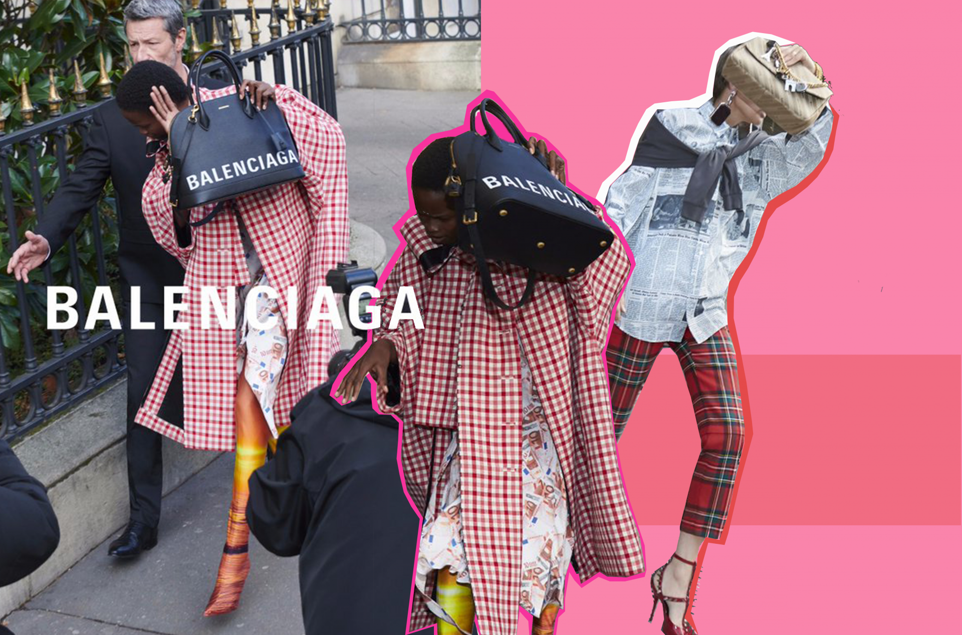 Balenciagas Fall 2019 Campaign Features RealLife LovedUp Couples   Fashionista
