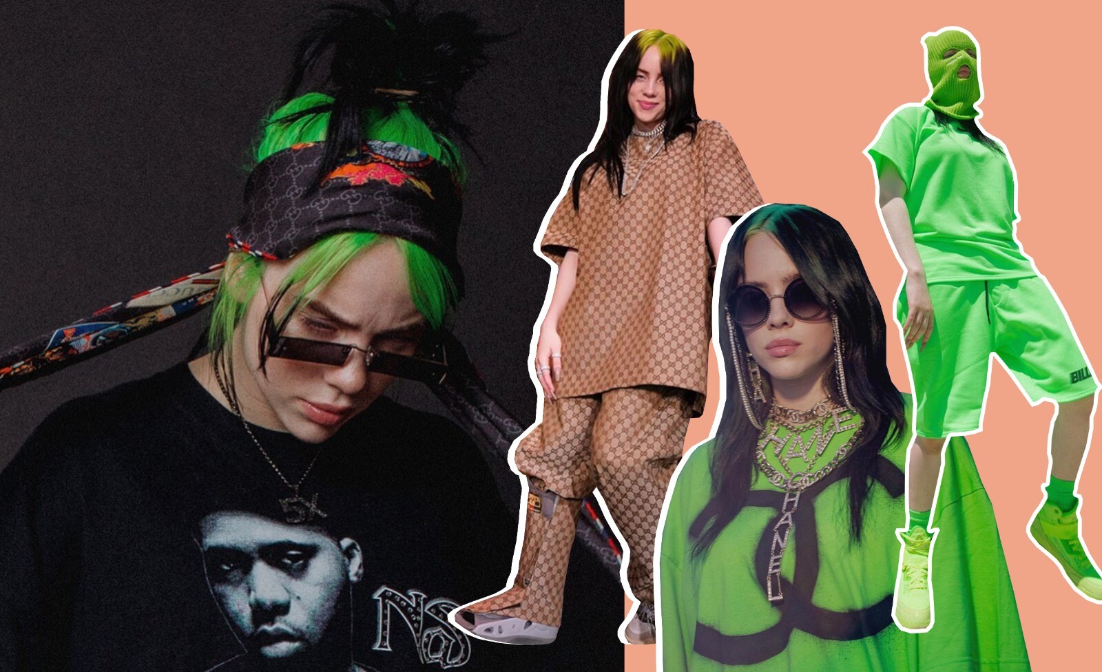 Billie Eilish images via, @billieeilish on Instagram, AP, 'My Future'