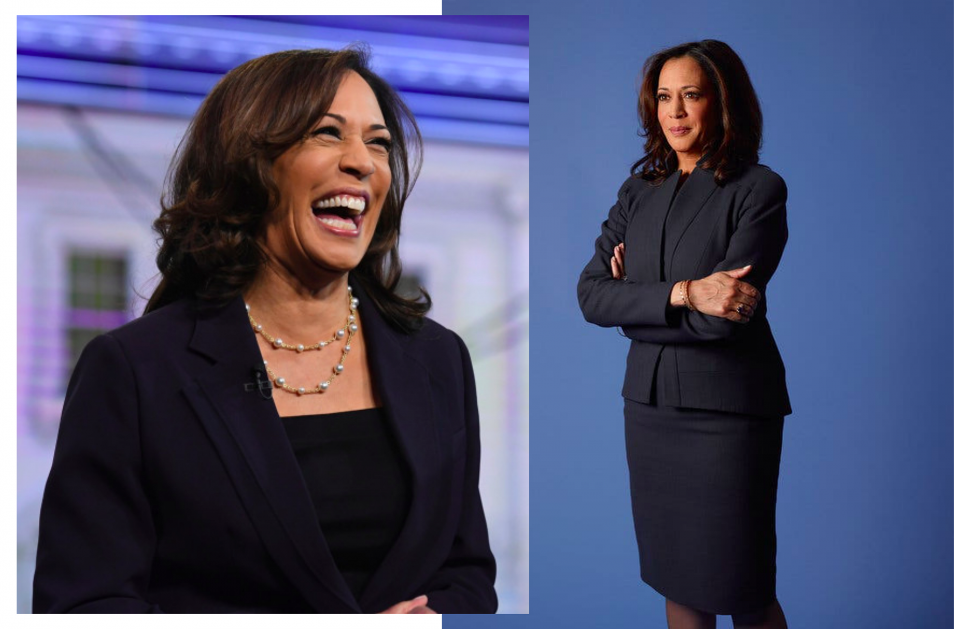 Kamala Harris, images via MediaPunch