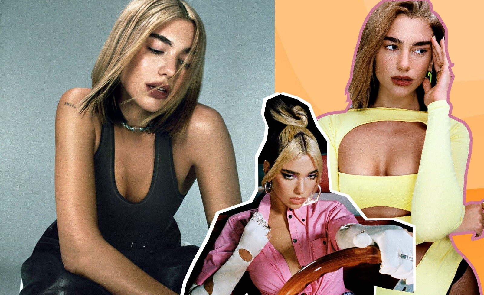 Dua Lipa courtesy of FashionSizzle, Wiki, Redbrick
