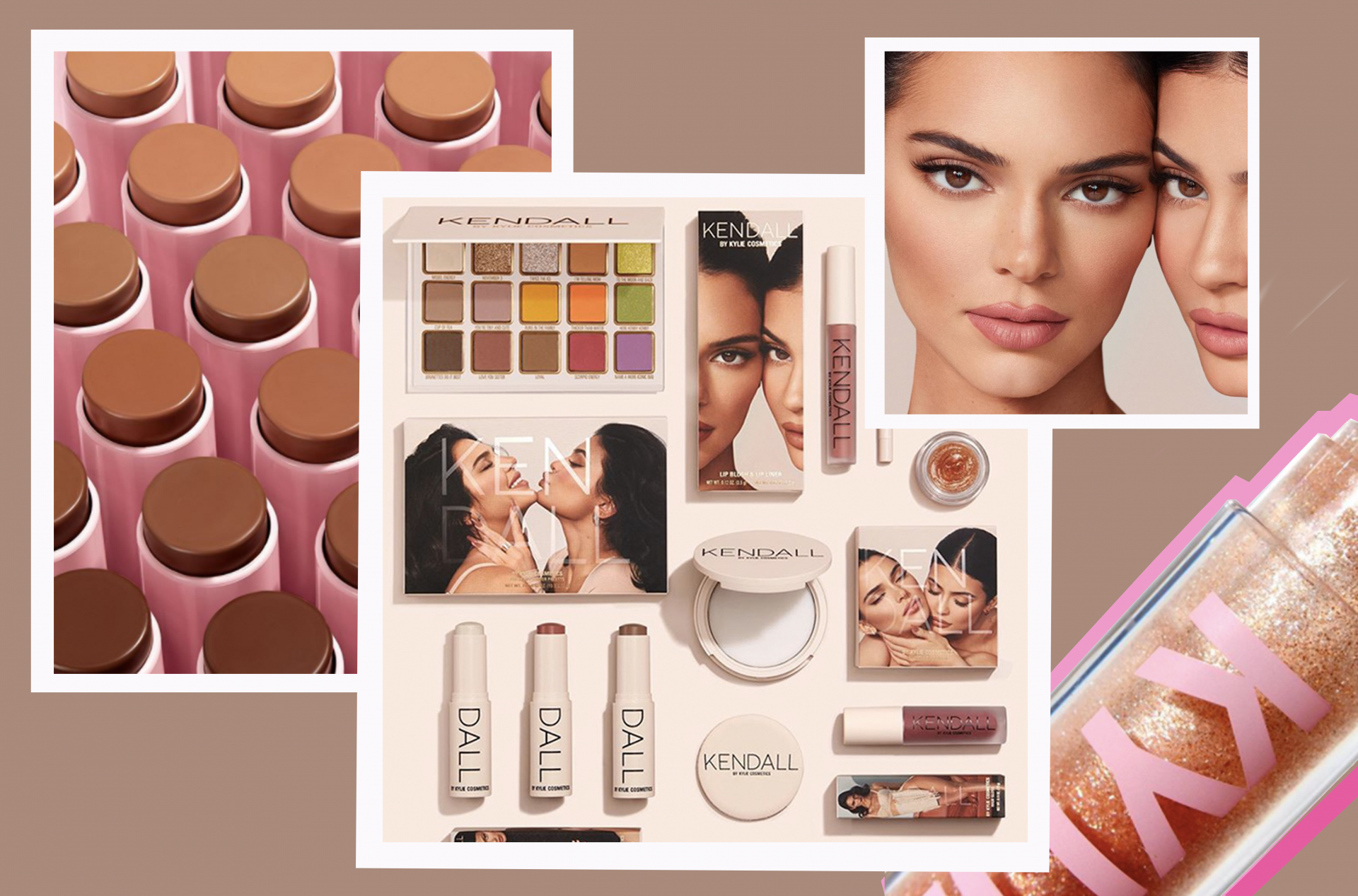 Kylie and Kendall Jenner from Kylie Cosmetics Instagram