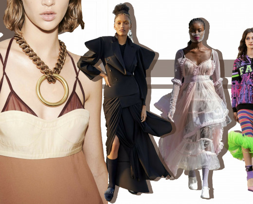 Victoria Beckham SS21, Mark Fast SS21,