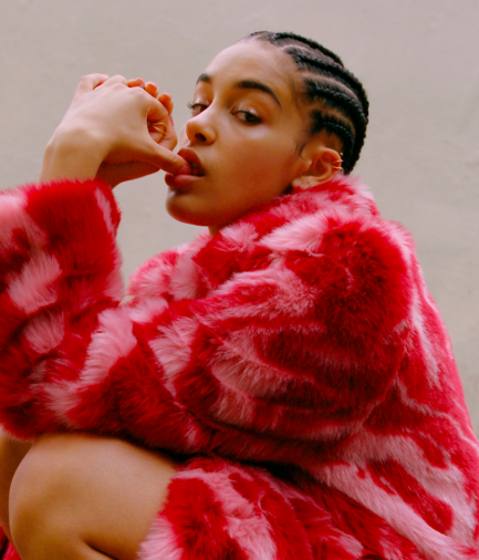 Jorja Smith from photoshoot for GLAMCULT