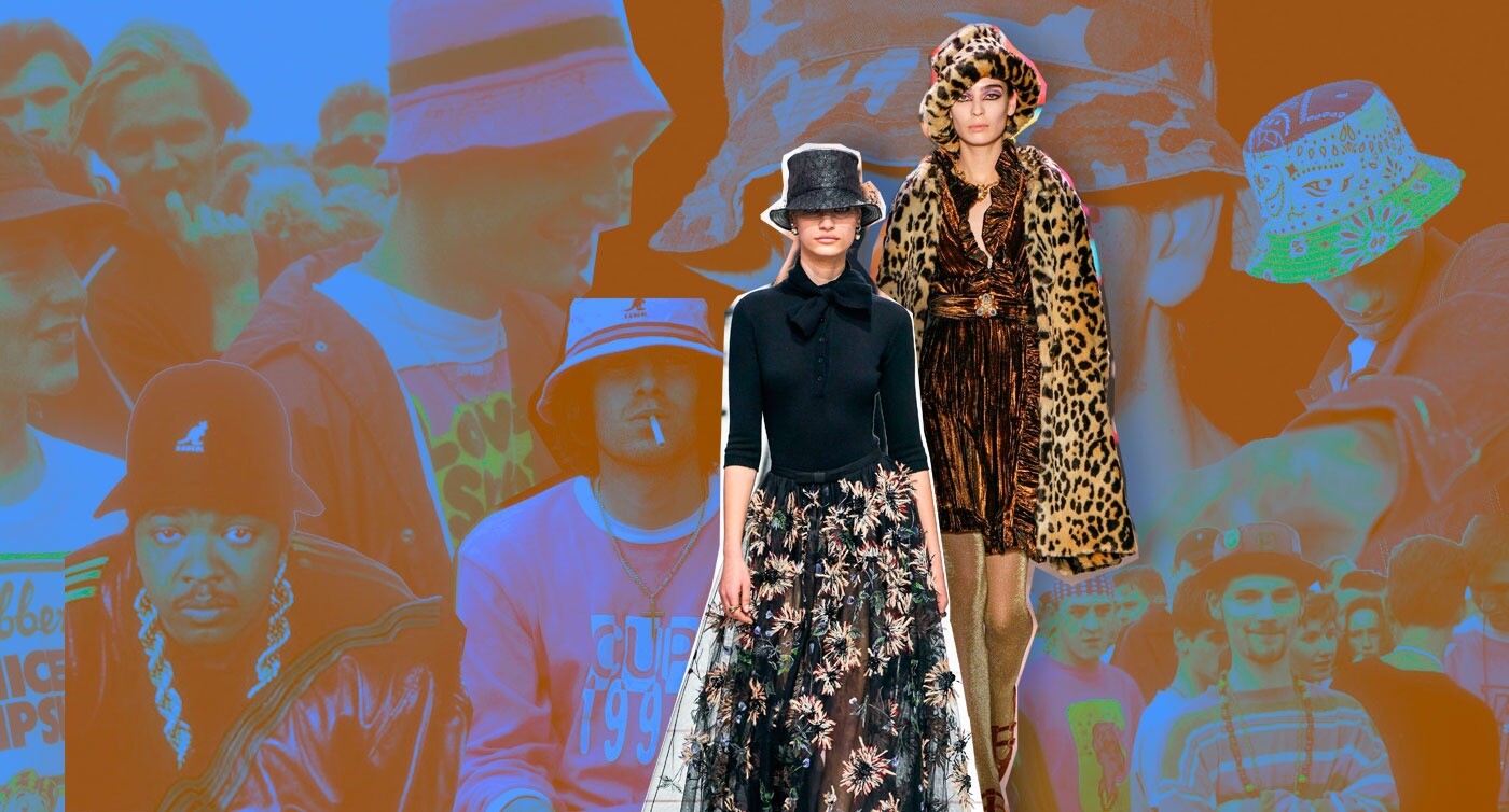 #buckethat #fashion #rave #madchester #annasui #dior