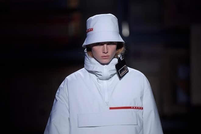 #prada #buckethat #fashion #rave #unisex #androgyny