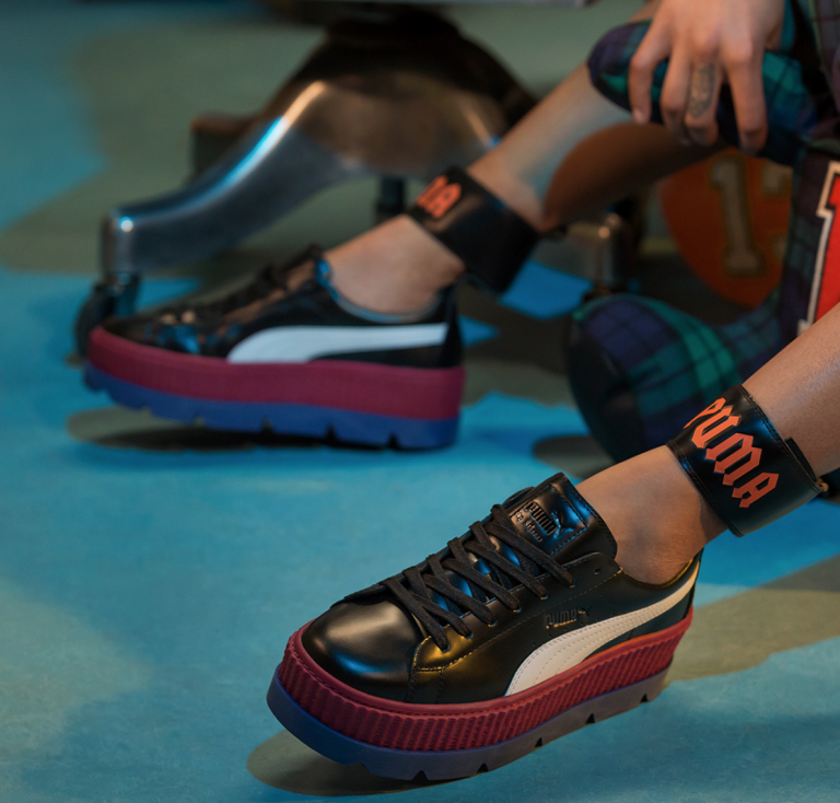 puma fenty plateforme