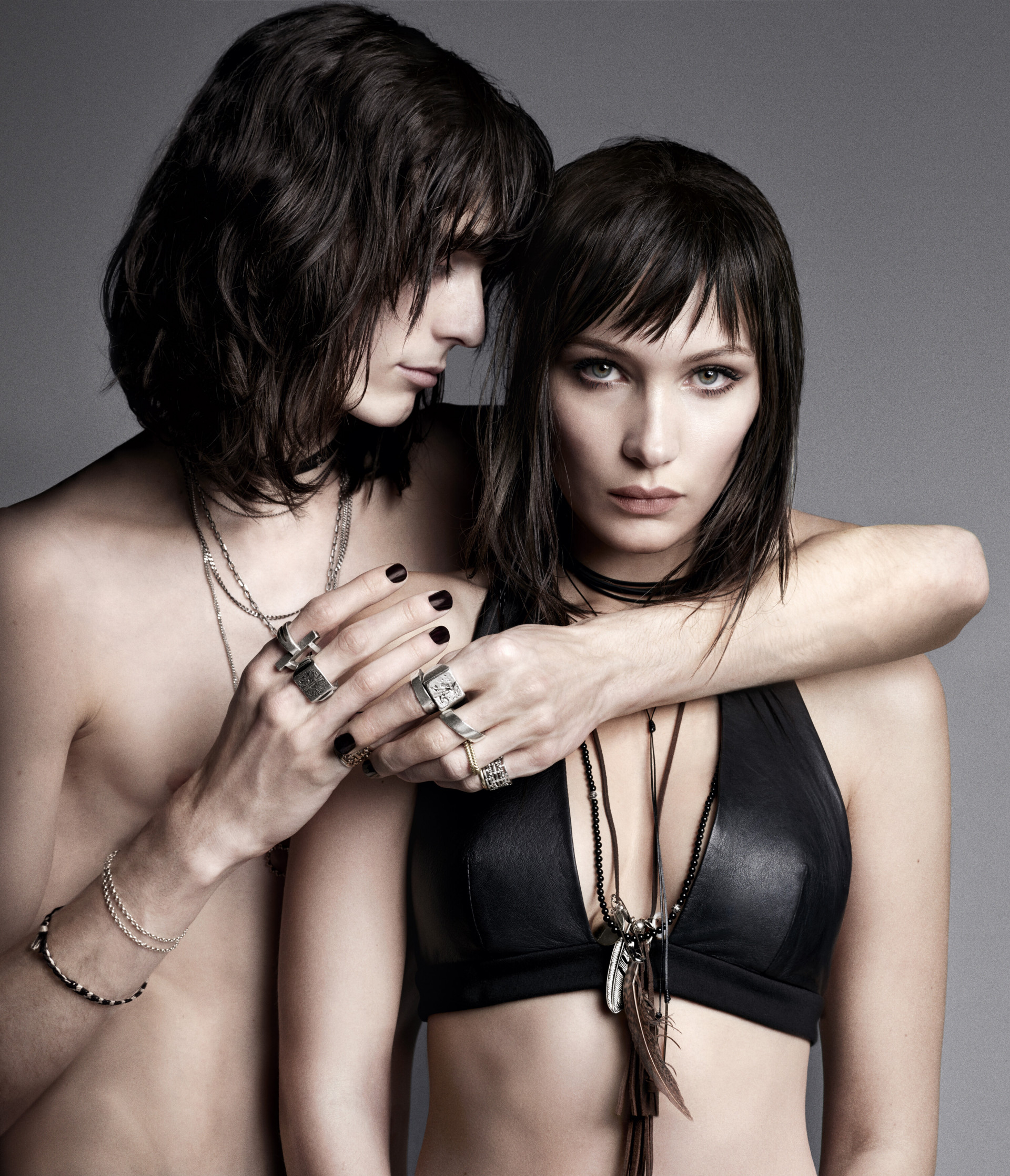 Modelled by Bella Hadid and Justin Gossman