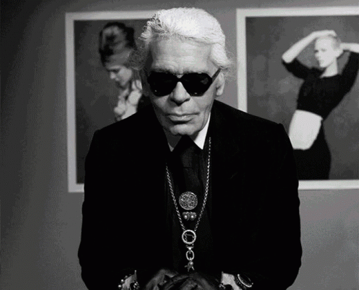 Karl Lagerfeld animation by Luke Walwyn