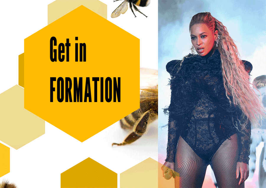 Queen Bey Hair Styles animation