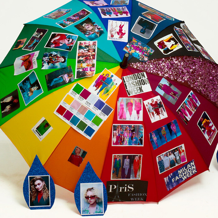 Pantone Passion Umbrella