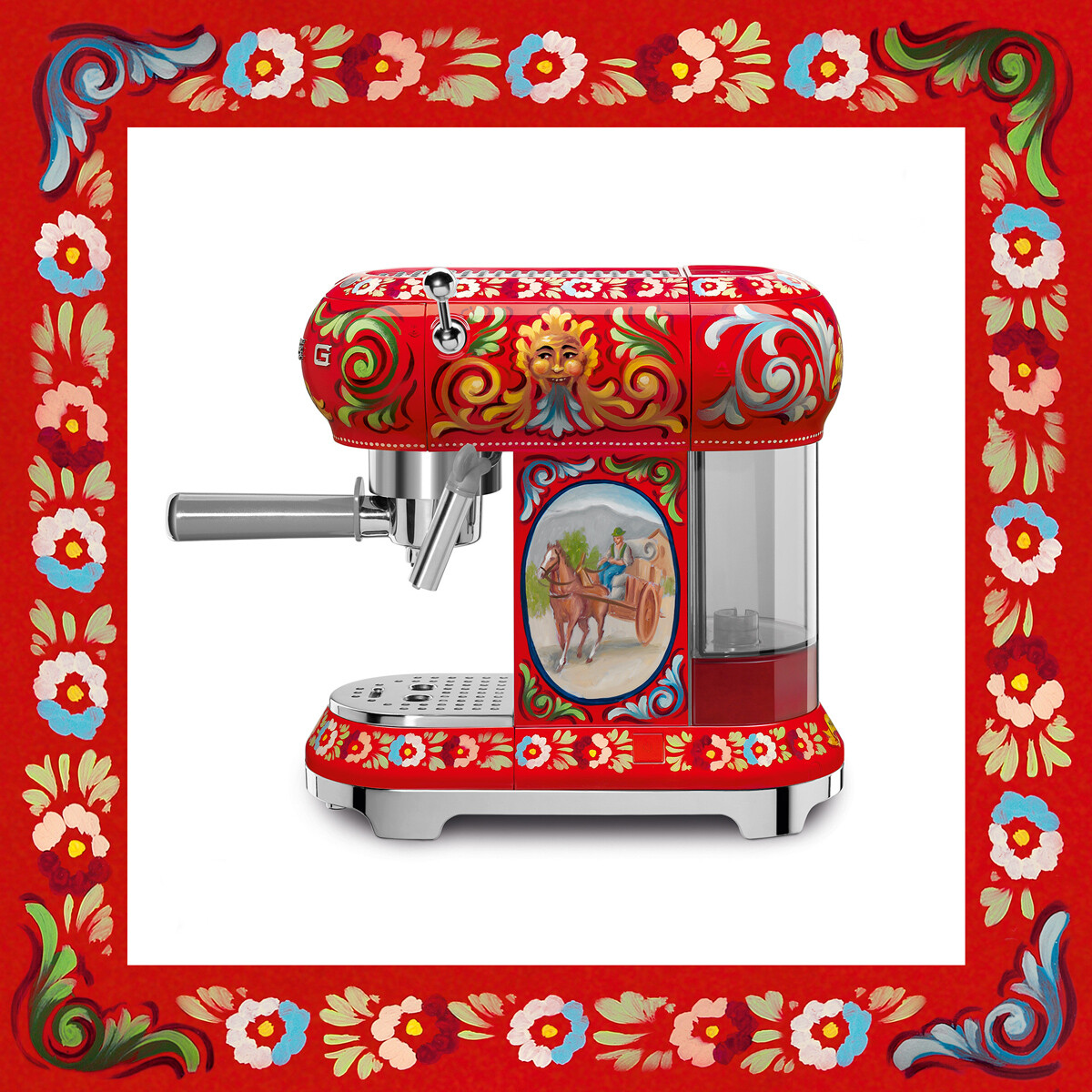 Smeg x Dolce & Gabbana Sicily Is My Love Electric Kettle