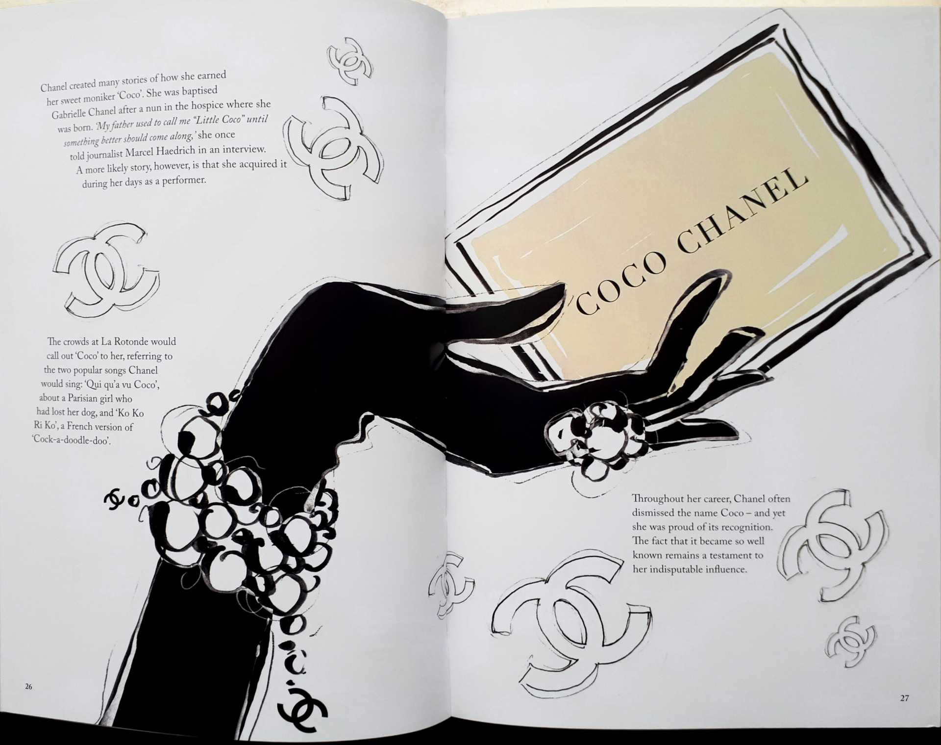 The World of an Icon - Chanel Stylishly Illustrated - Voir Fashion