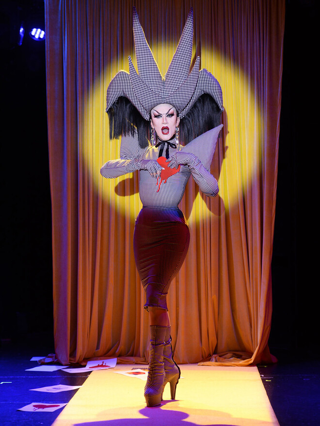 Sasha Velour Opening Ceremonies for NYFW September 2018