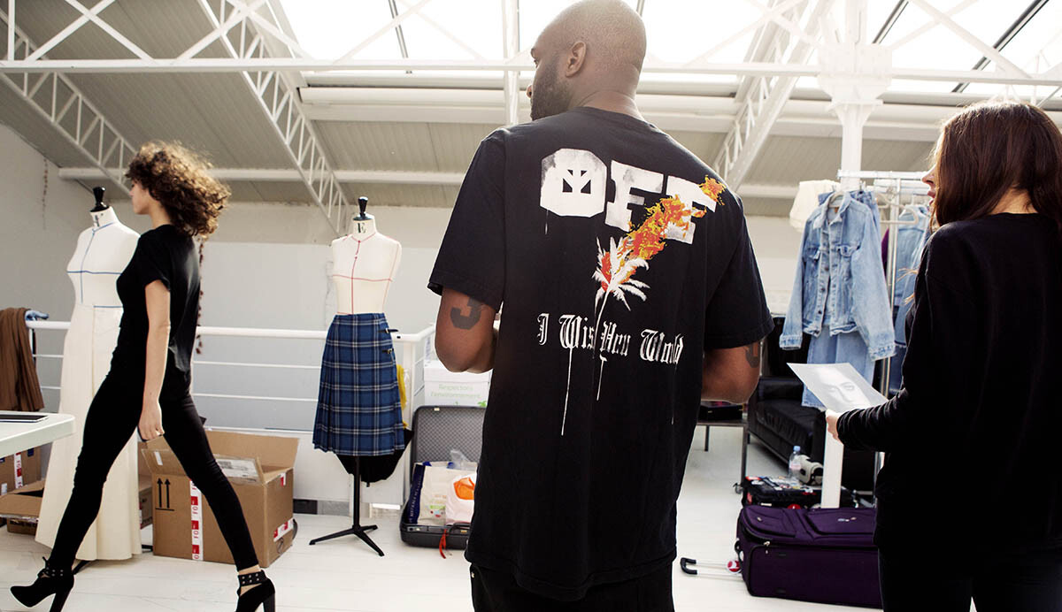 Virgil Abloh at Off White