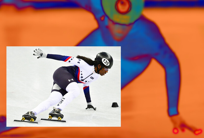 Maame Biney in action