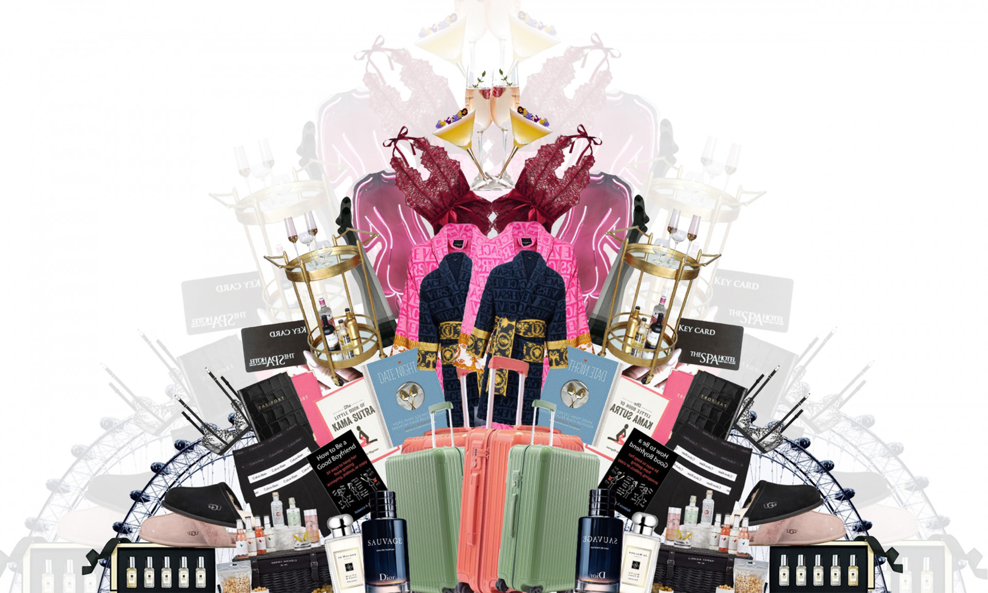 Collage of gifting ideas