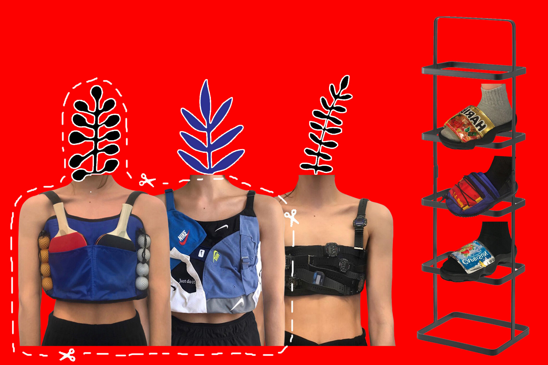 A collection of Nicole McLaughlin's designs