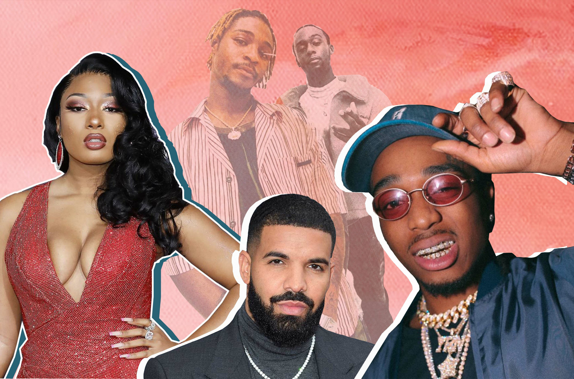 Drake, Quavo, Meg Thee Stallion, Young T and Bugsey,