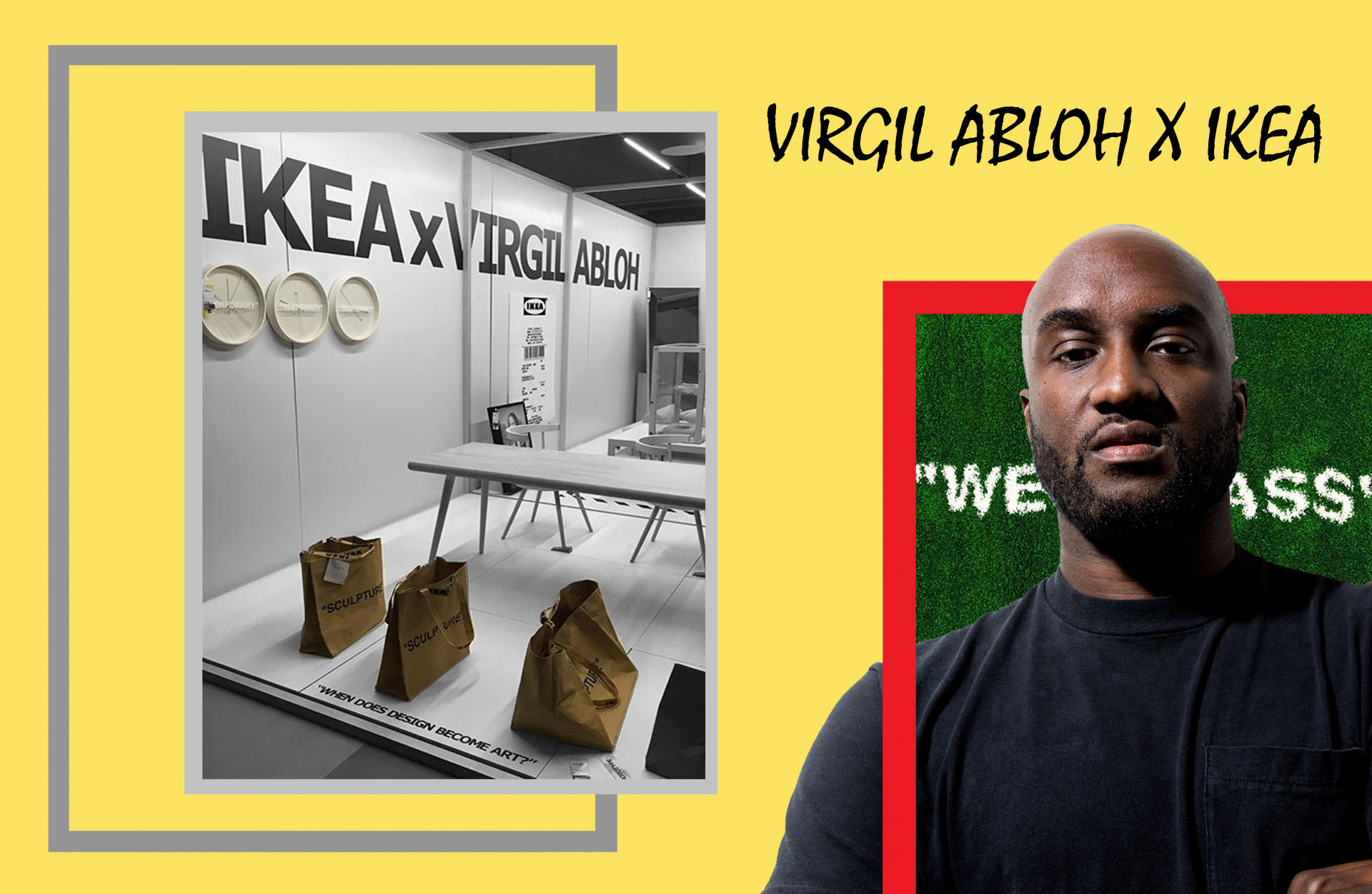 Fashion Meets Functionality: The Virgil Abloh x IKEA Collab - Voir