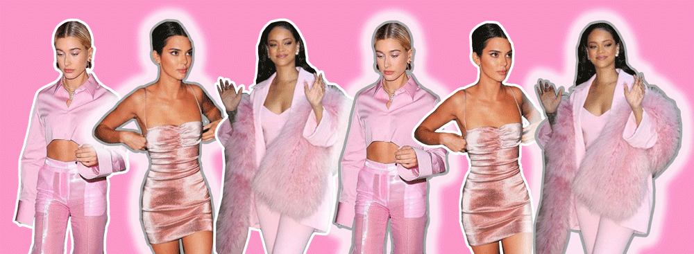 Hailey Bieber, Kendall Jenner and Rihanna