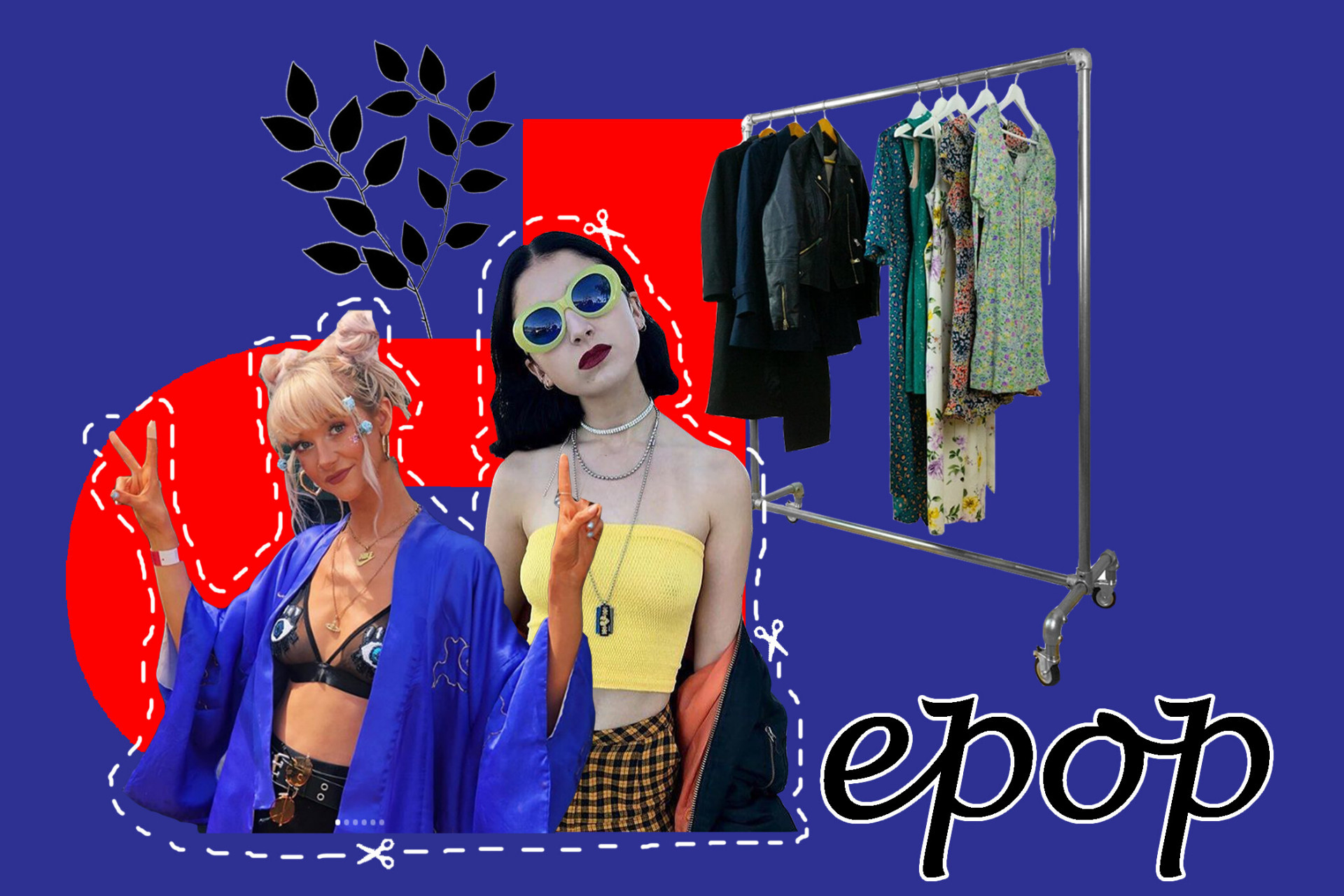 Internet Girl (aka Bella McFadden) and Charlotte Coulthard (owner of Essii Store)