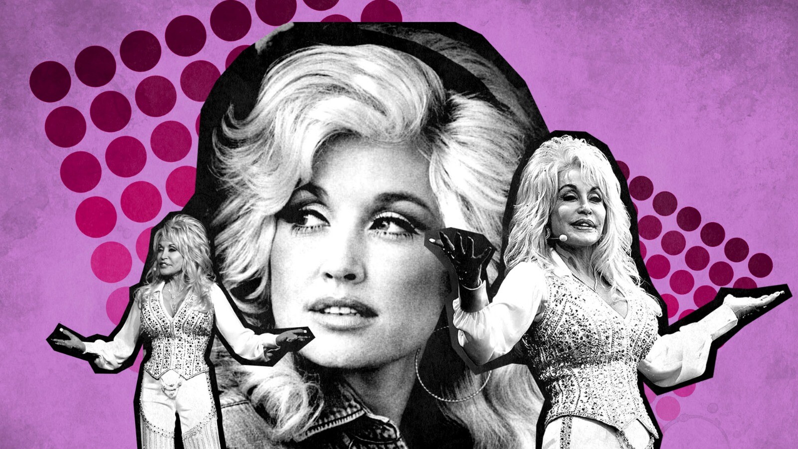 Collage of Dolly Parton