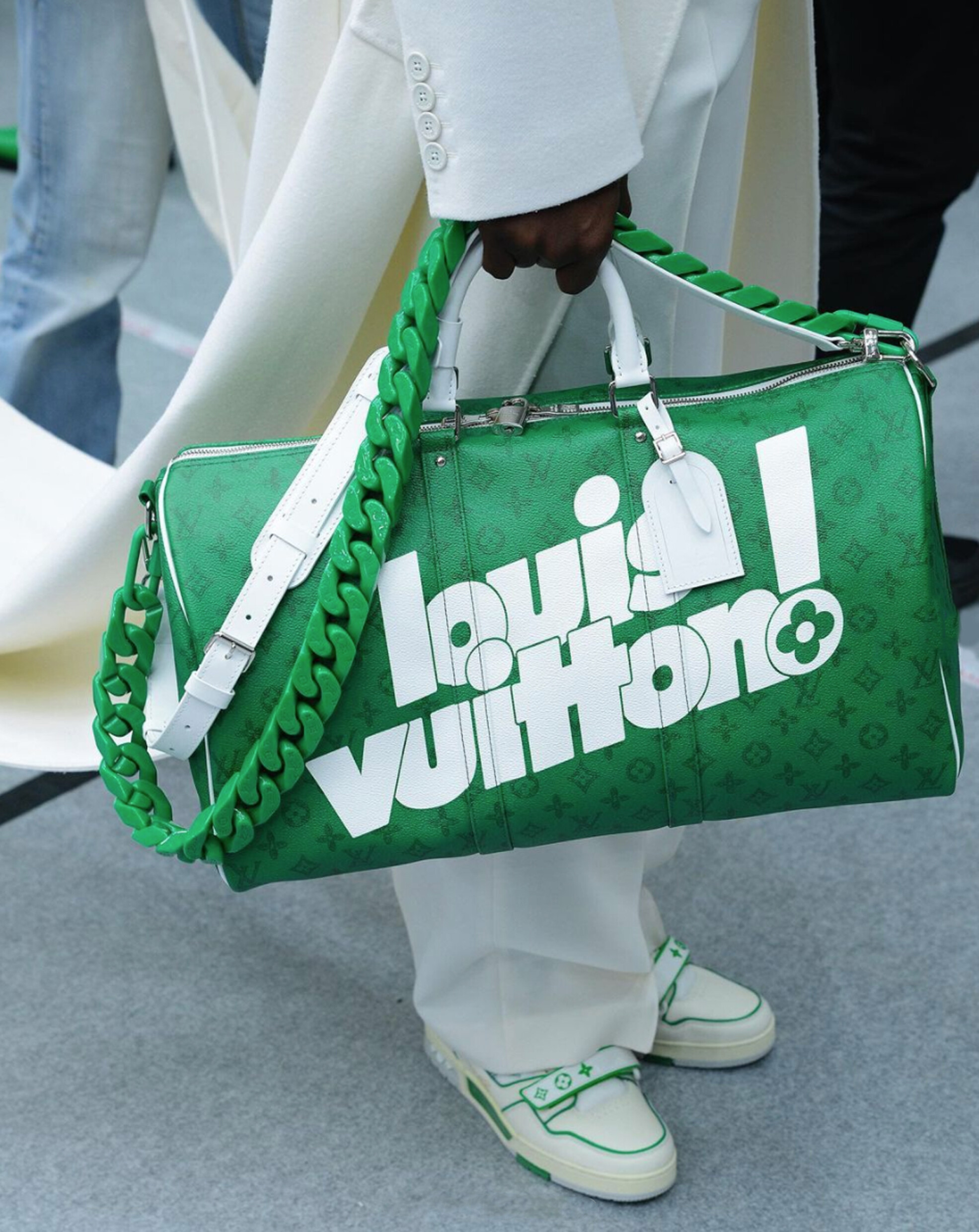 Louis Vuitton Brings Virgil Abloh and a Whole Lot of Green to the Lower  East Side