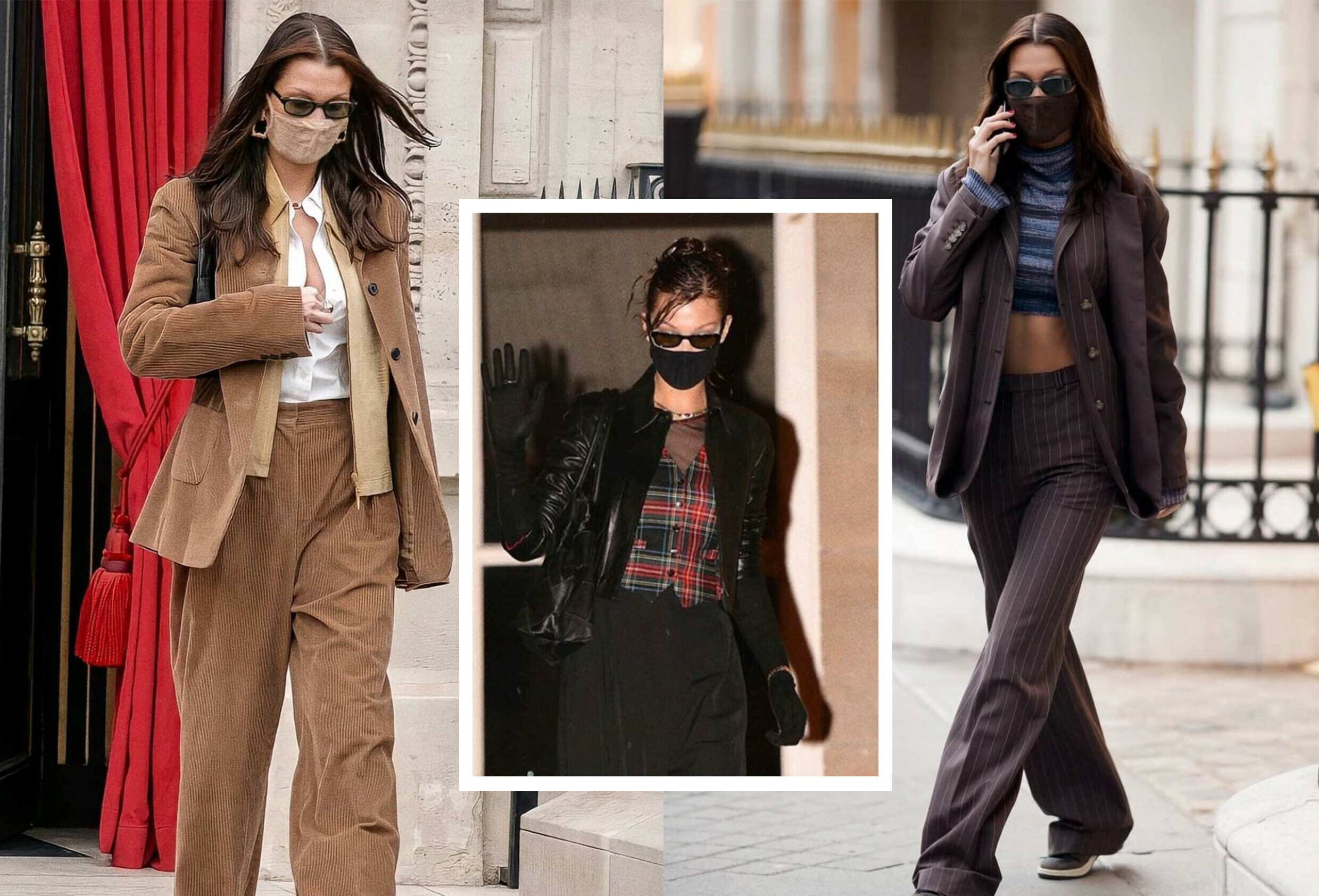picture Bella Hadid Street Style Blazer look bella hadid street style chic