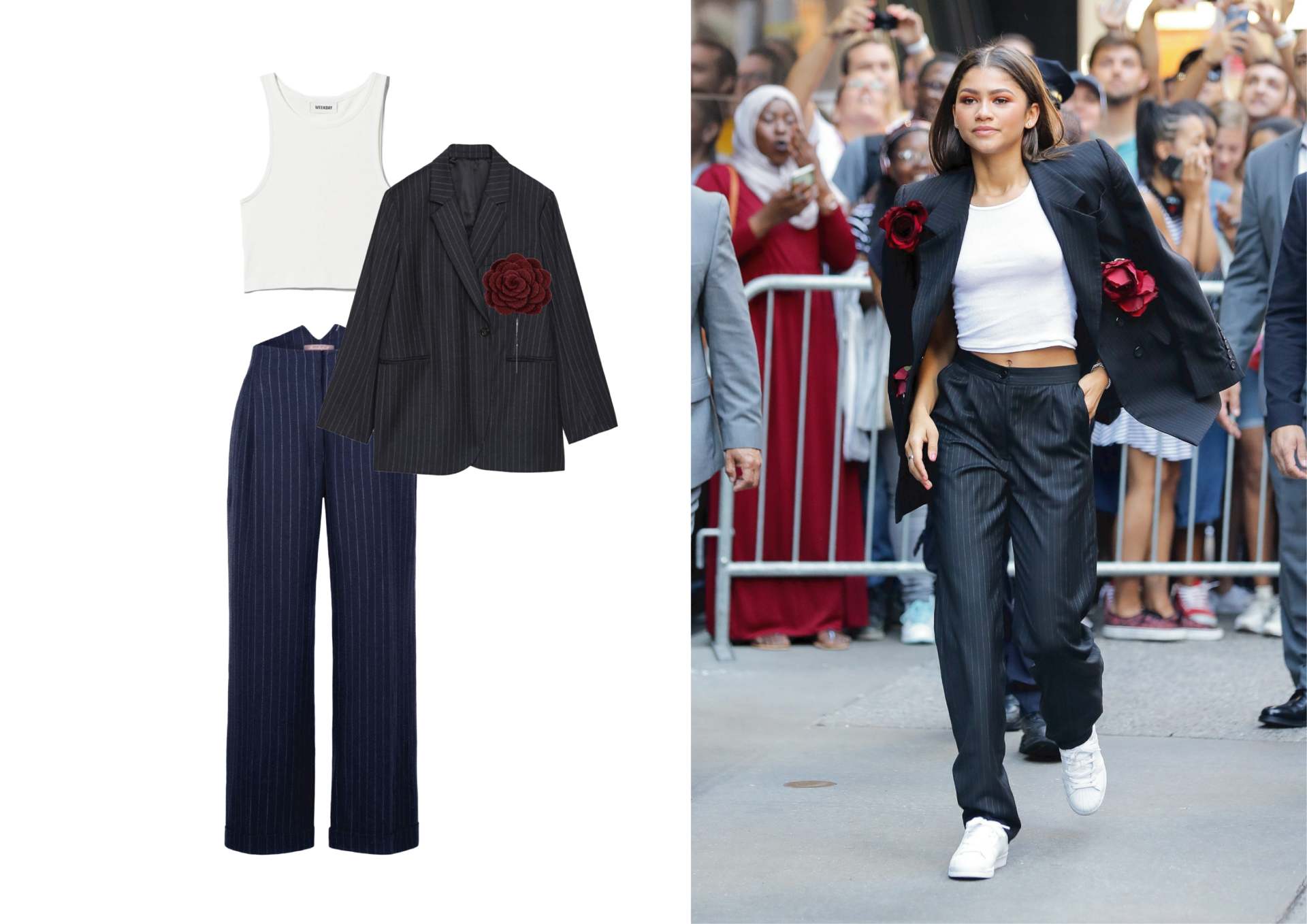 zendaya casual outfits