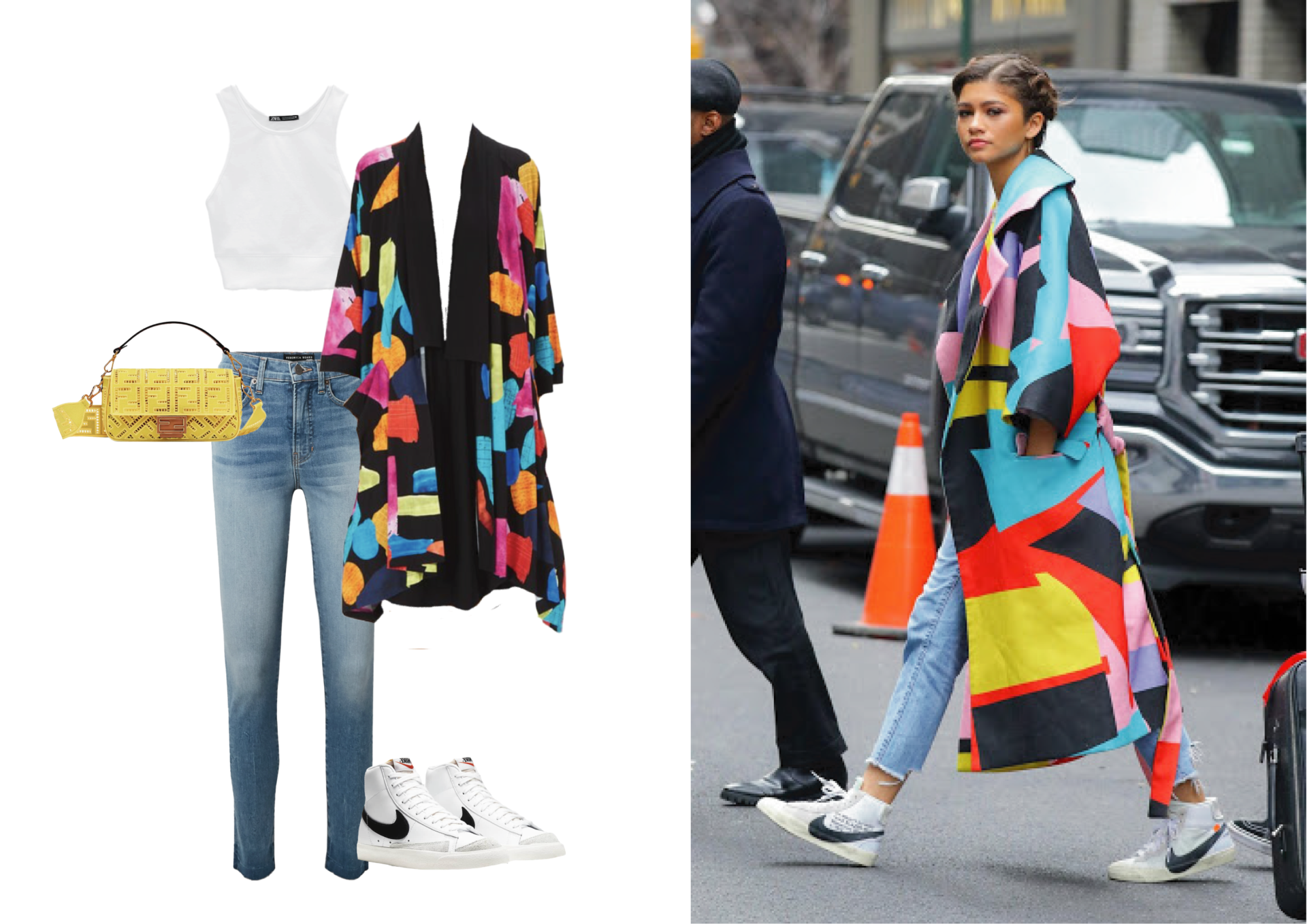 Zendaya street style, Zendaya outfits, Zendaya style