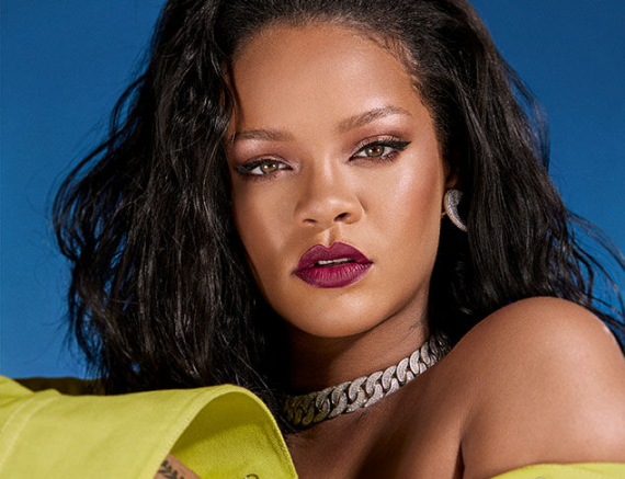 Rihanna Glamour Interview 2022: Fenty Icon Refillable Lipstick Launch Party