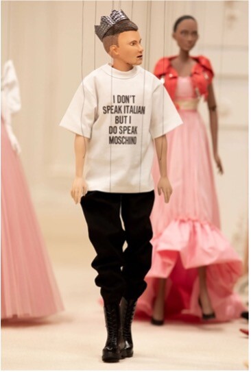 Rent The Runway - Barbie as the MOSCHINO - the official page muse. Jeremy  Scott sent models down the runway to the tune of Barbie Girl. His new  collection, coming soon to